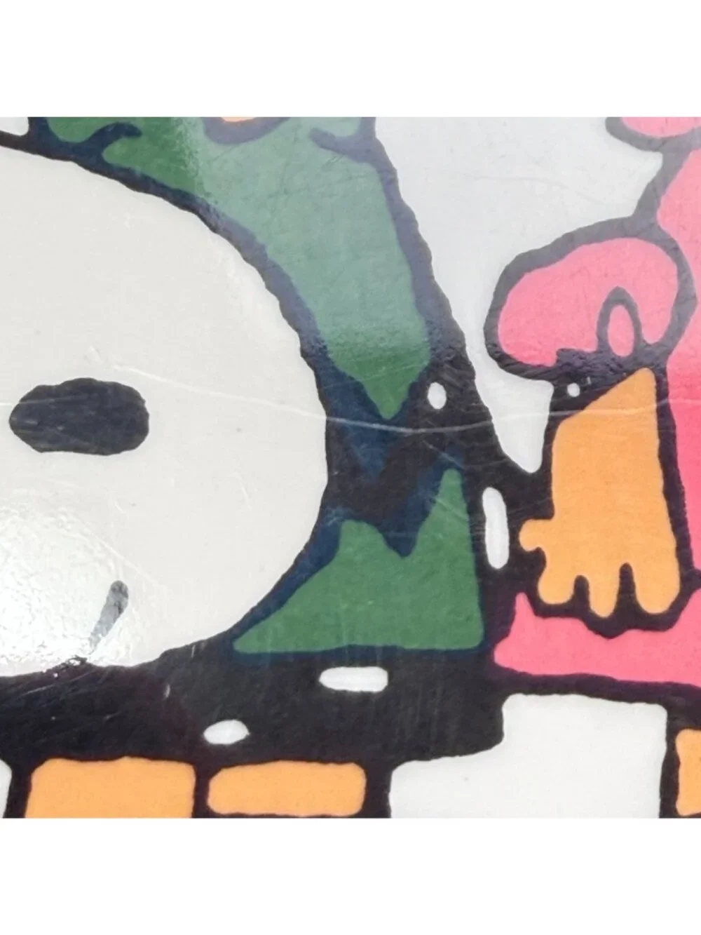 Vintage Snoopy & His Friend Shelina Melamine Tray Peanuts Design
